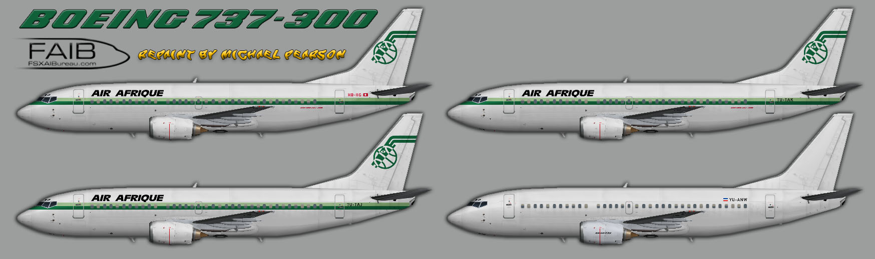 Air Afrique – Mikey's Retro FS Corner