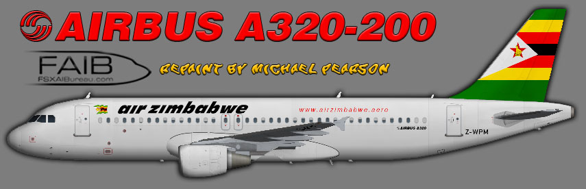 Air Zimbabwe A320 – Mikey's Retro FS Corner