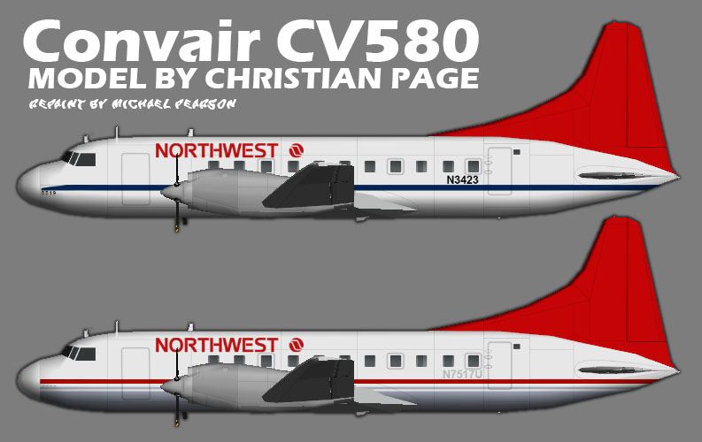 Northwest Airlines – Mikey's Retro FS Corner