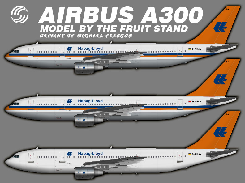 Hapag-Lloyd A300 – Mikey's Retro FS Corner