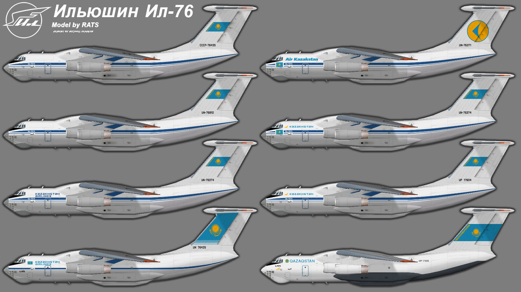 Air Kazakstan Il-76 – Mikey's Retro FS Corner