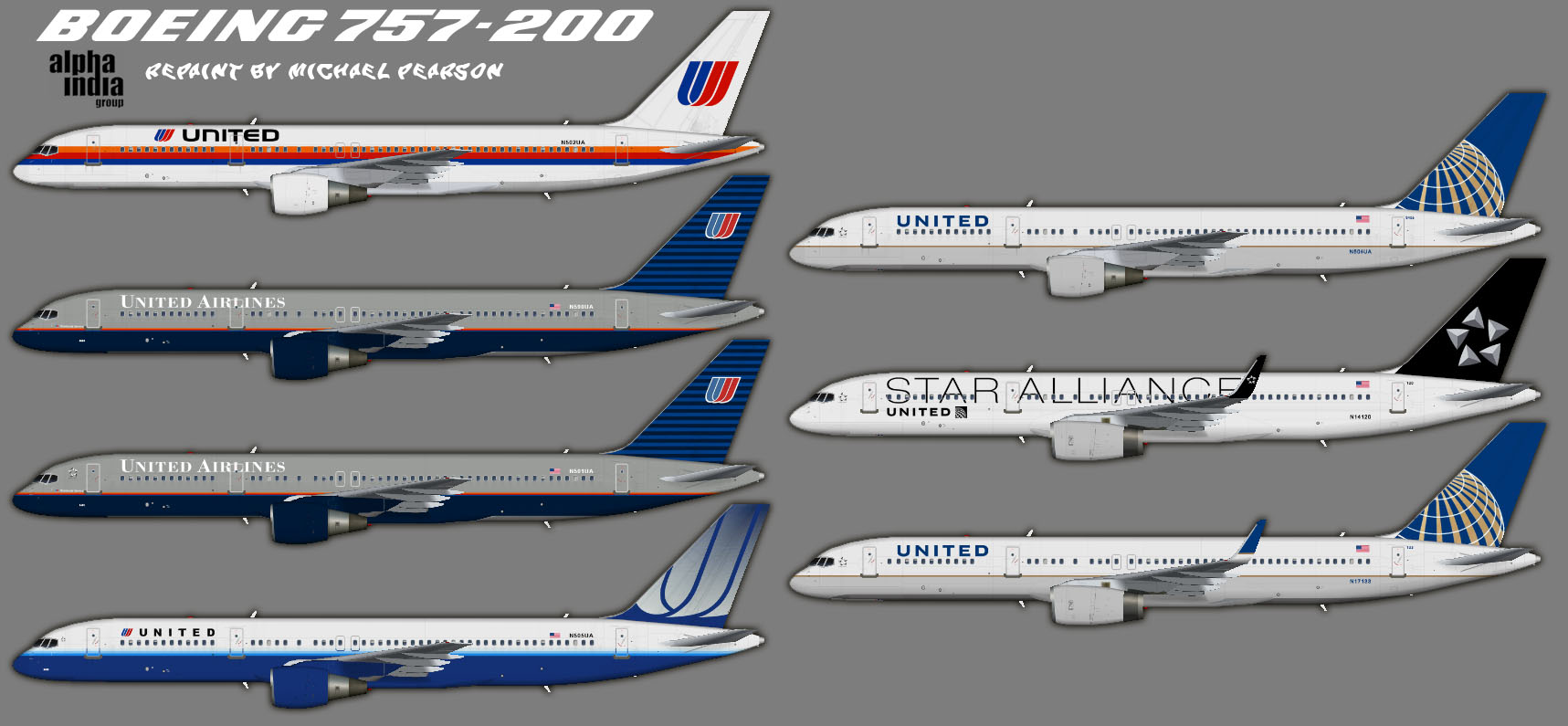 United Airlines 757-200 – Mikey's Retro FS Corner